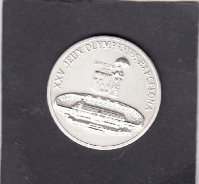 Beschrijving: 300 Francs S-OLYMPC BARCELONA 1992 STADIUM